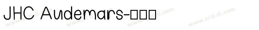 JHC Audemars字体转换